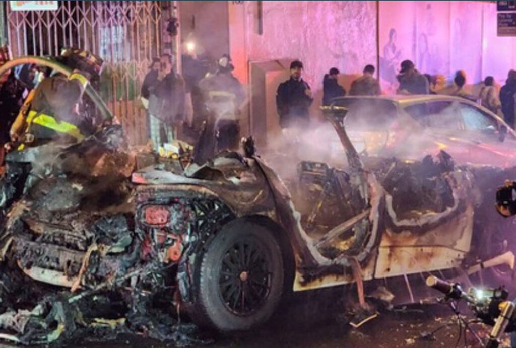 Vandals Set the Night on Fire