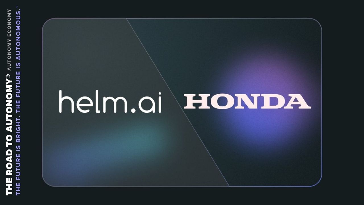 Helm.ai and Honda Enter Multi-Year Joint Development Partnership - The Road to Autonomy