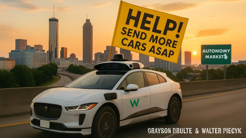 Send More Waymo's to Atlanta ASAP and Nuro's Big Check - The Road to Autonomy