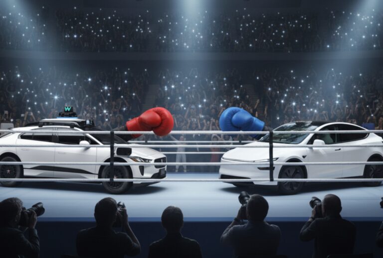 Waymo / Tesla Boxing Match - The Road to Autonomy
