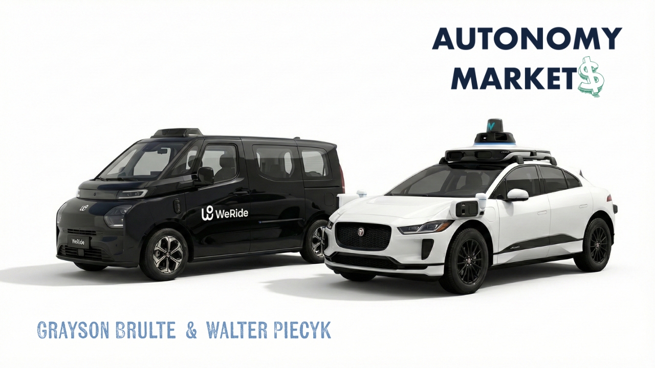 China vs US: Who Can Scale Faster, WeRide or Waymo? - The Road to Autonomy