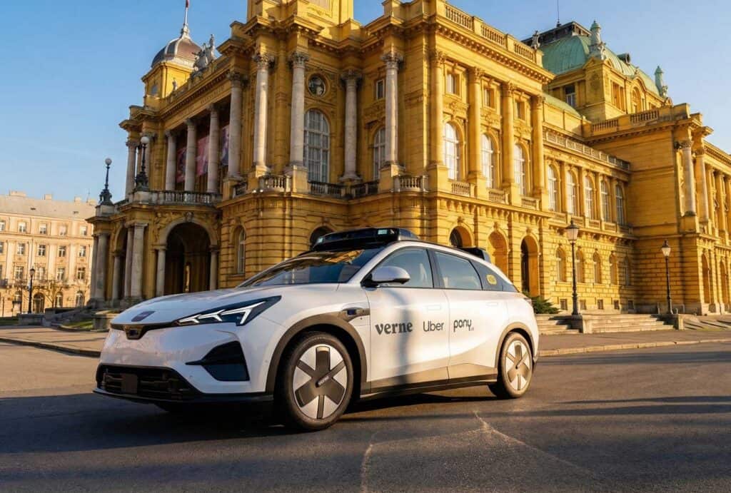 Verne, Pony AI and Uber