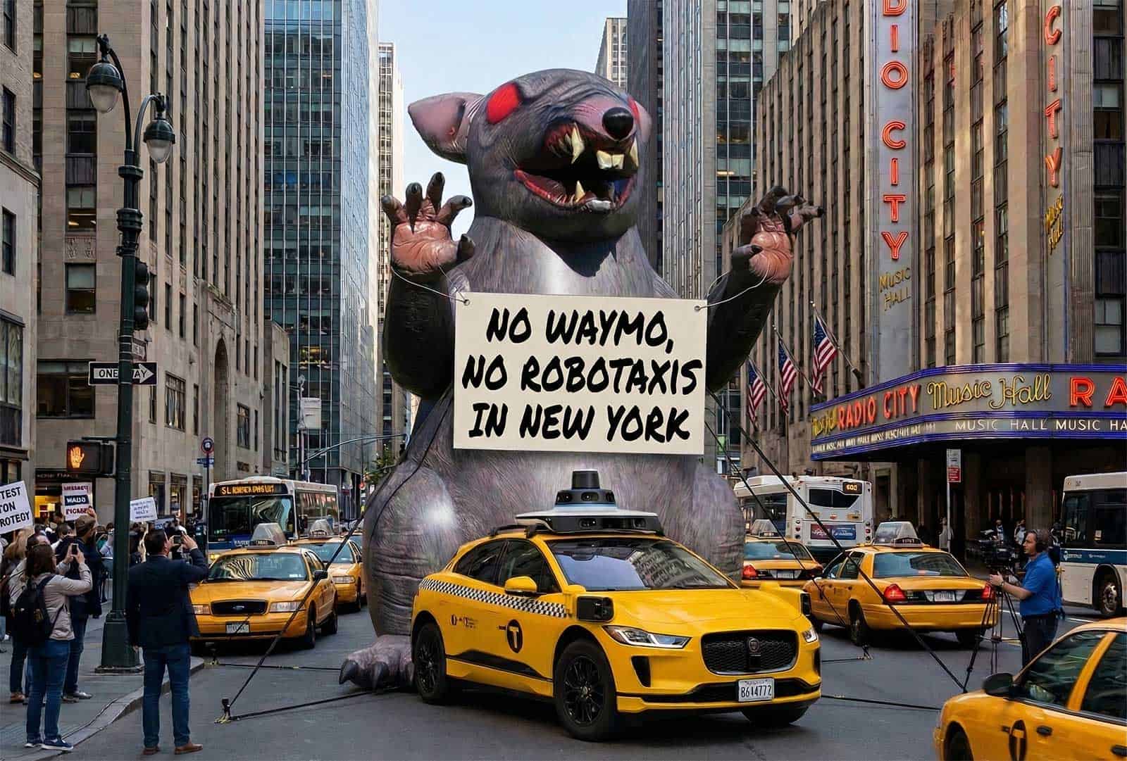 Waymo NYC Rat - The Road to Autonomy