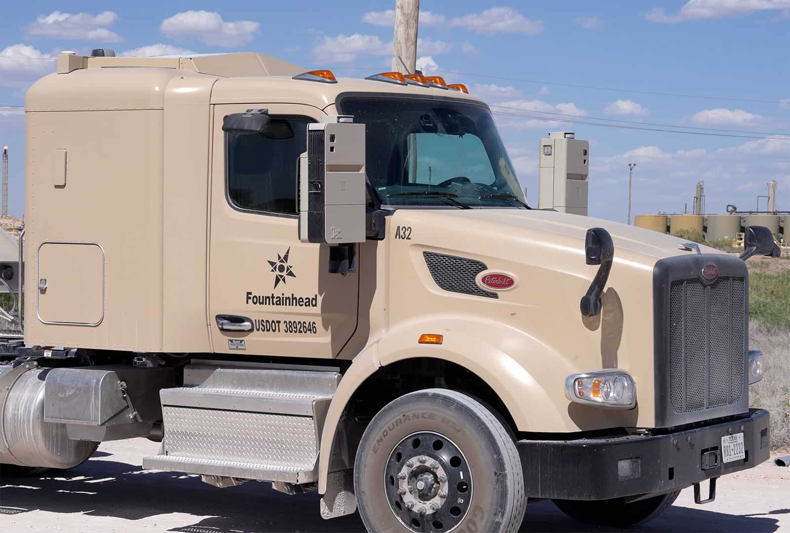 Kodiak Autonomous Truck in The Permian Basin