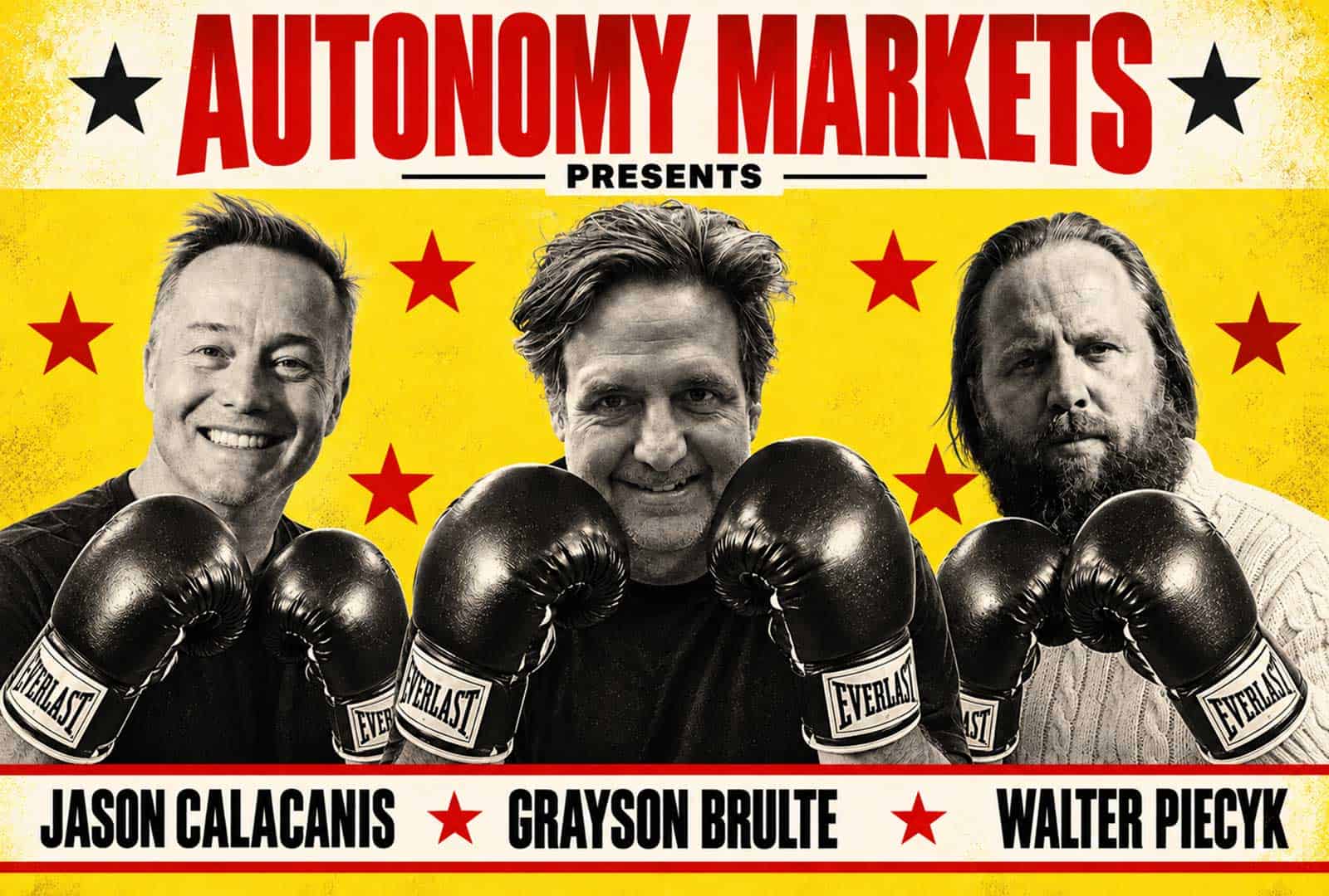 Jason Calacanis, Walter Piecyk, Grayson Brulte